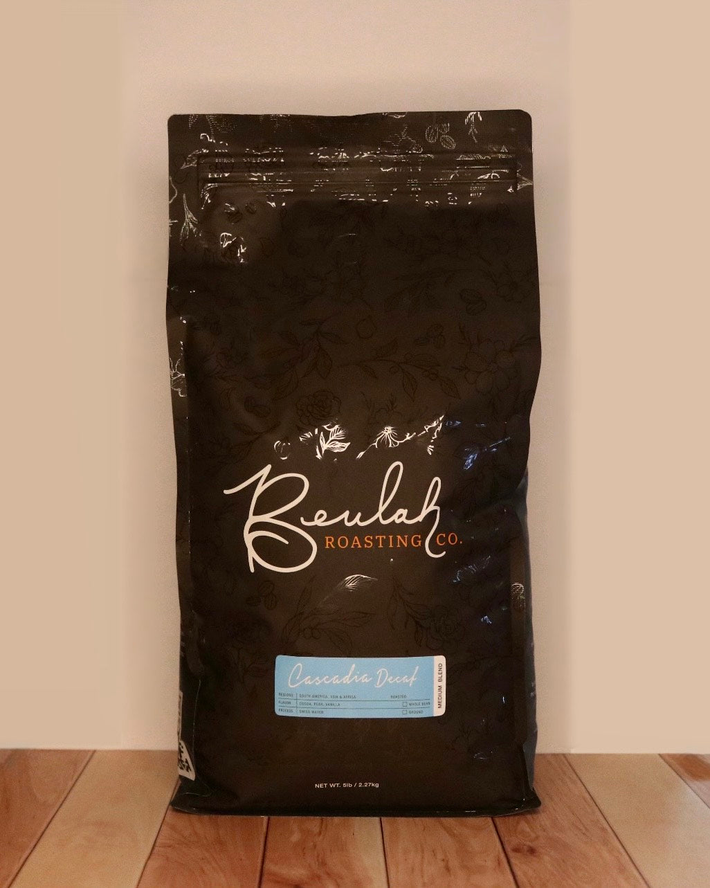 Beulah Cascadia Decaf Medium Blend